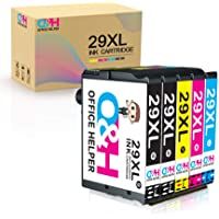 Los mejores  - OFFICE HELPER Reemplazo de Cartucho de Tinta Compatible para Epson 29XL for Epson Expression Home XP-235 XP-245 XP-247…